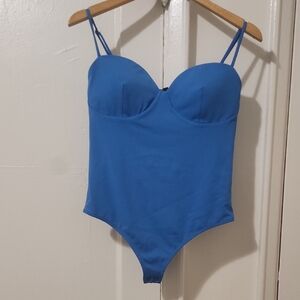 Express Vibrant Blue Bodysuit